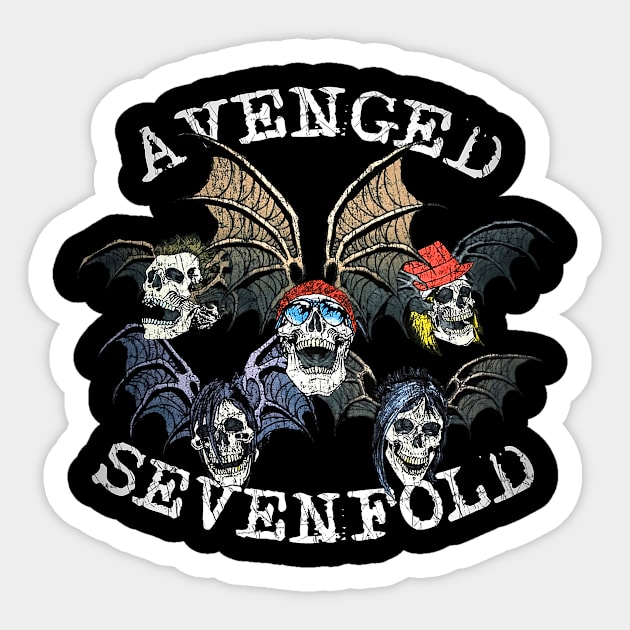 Avenged Sevenfold Sticker by storesjl